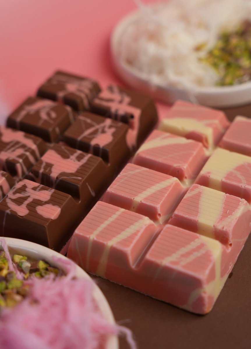 Angel Hair Chocolate with Candy Floss - TryAladdin