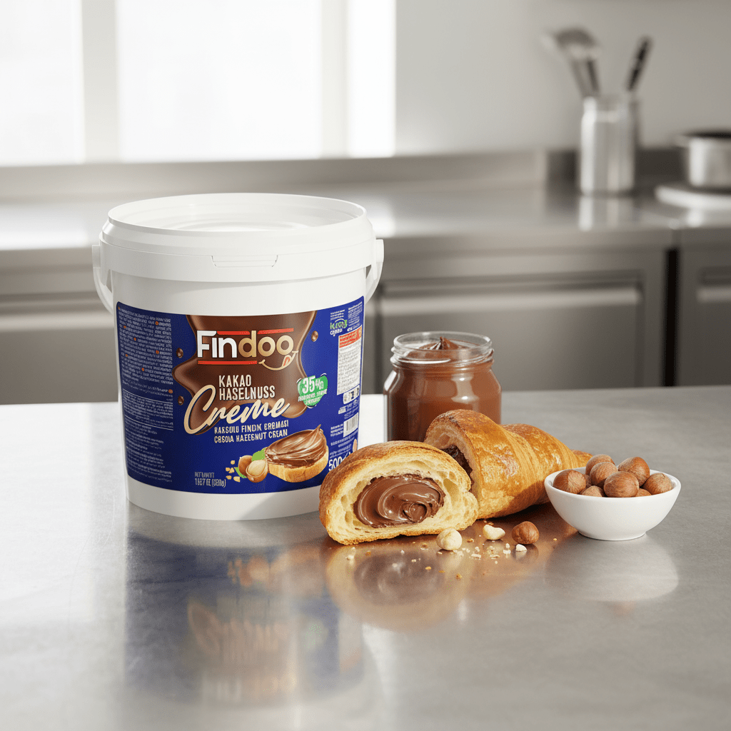 Celebiogullari Premium Cocoa Hazelnut Cream (35% Hazelnut) - 500g, 1kg & 5kg Buckets - TryAladdin