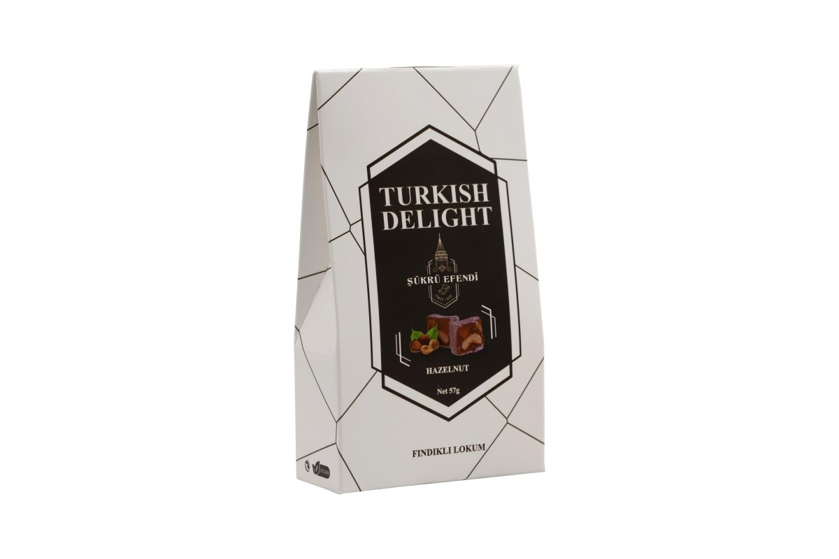 Sukru Efendi 1935 | Open and Enjoy Turkish Delight Hazelnut - TryAladdin