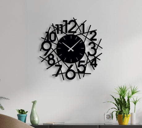 NR Dizayn | Decorative Metal Wall Clock - TryAladdin