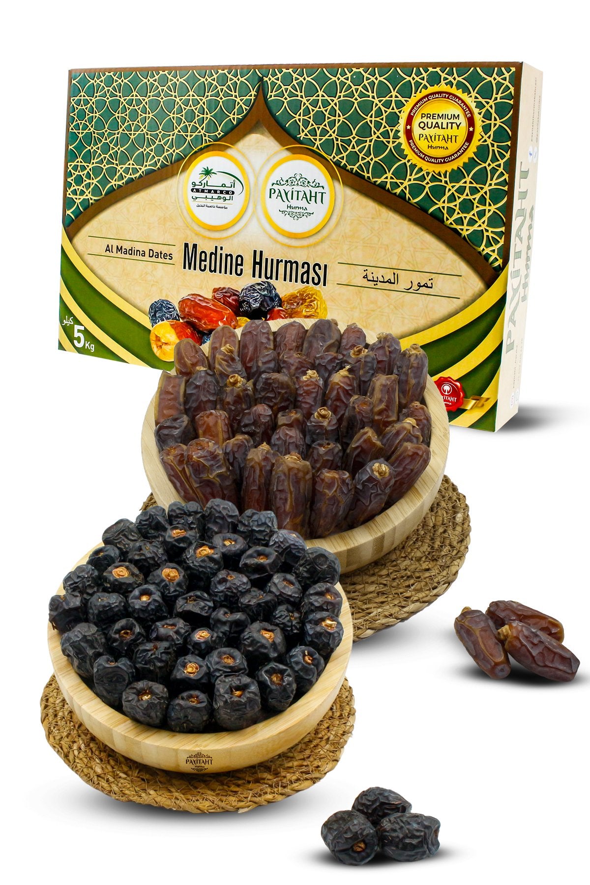 Medina Mabroum und Ajwa-Datteln