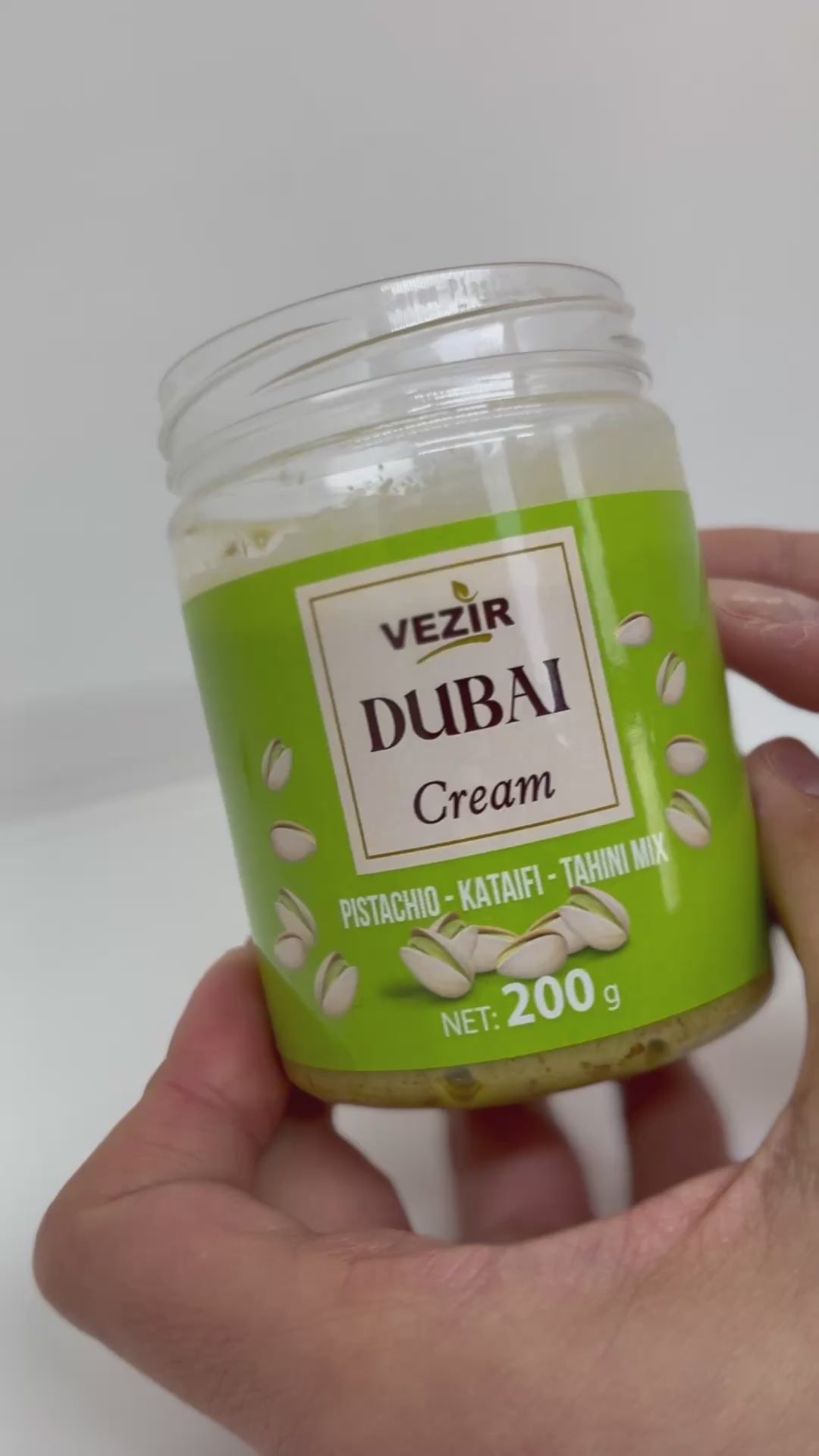 Vezir Dubai Tartinade – Mélange Pistache, Kataifi & Tahini (200g)