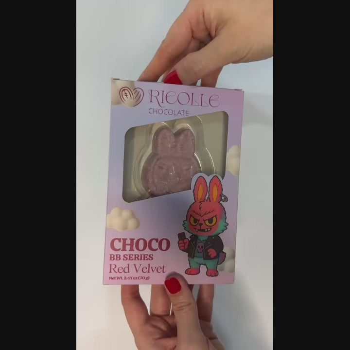 Barre Gourmet Red Velvet de la série Ricolle Babbulu (BB) - 2.47oz (70g)