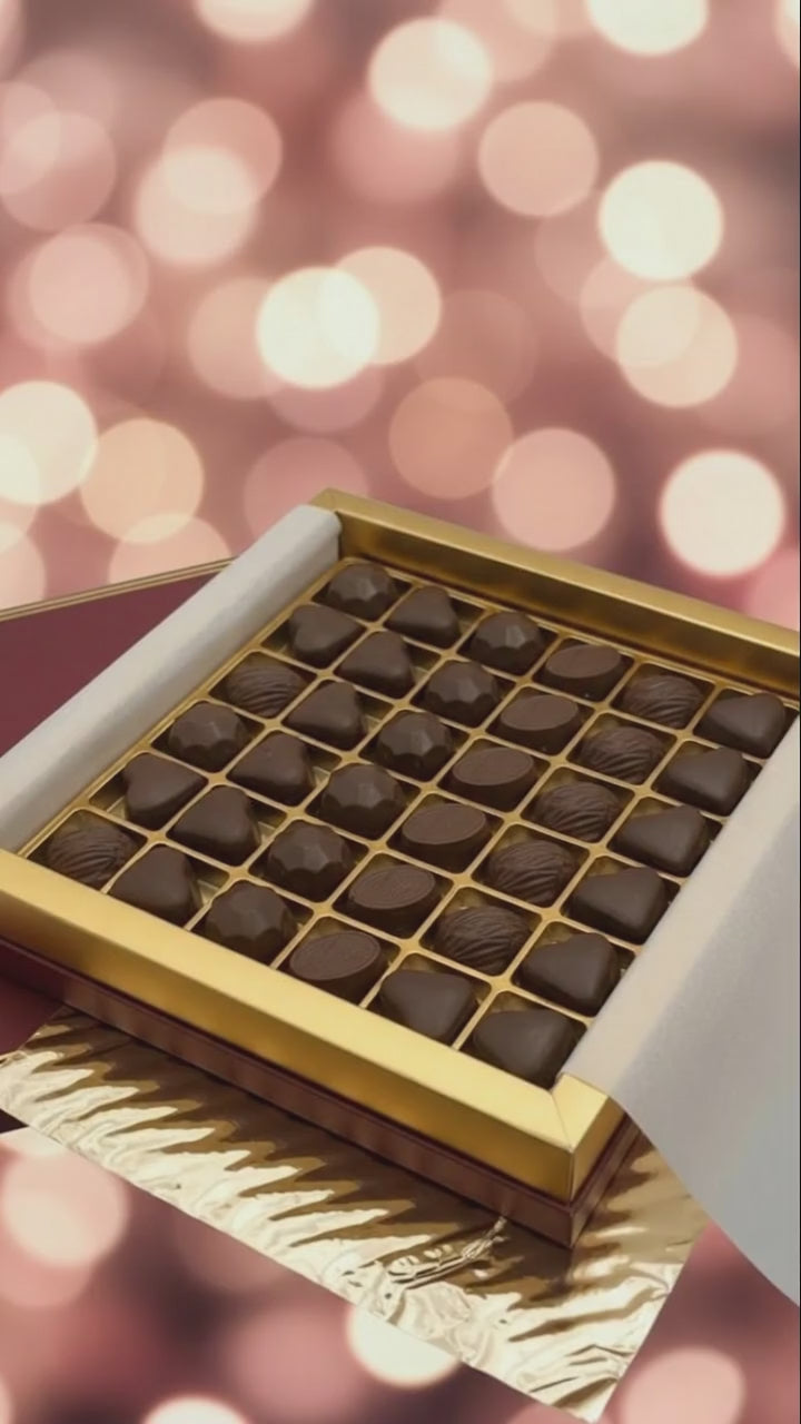 Assortiment de vacances premium Chocowiss - Pralinés pistache et kadaif style Dubaï - 230g